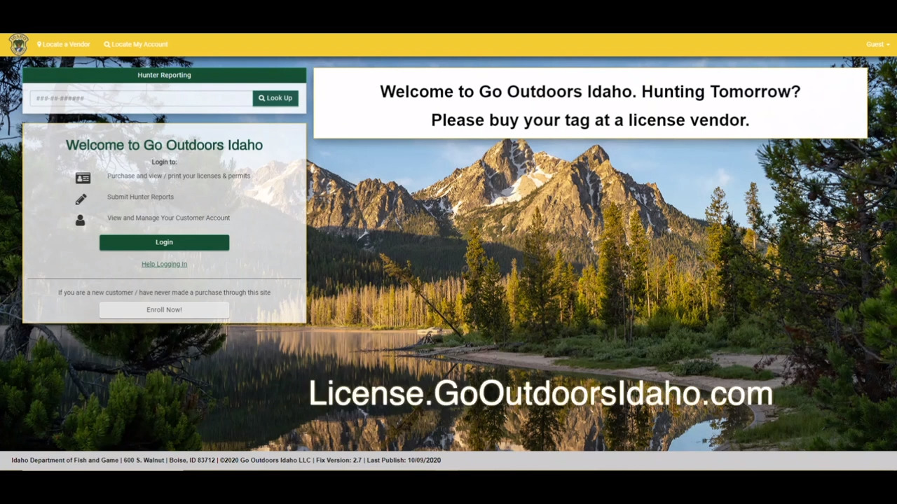 Buying an Idaho hunting or fishing license? Here’s how to purchase online