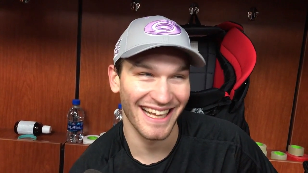 Canes’ Pesce joins Hamilton for some offensive fun against Panthers