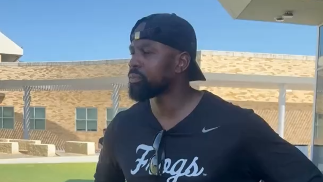 Who will replace Eric McAlister at receiver? This TCU coach has an idea.