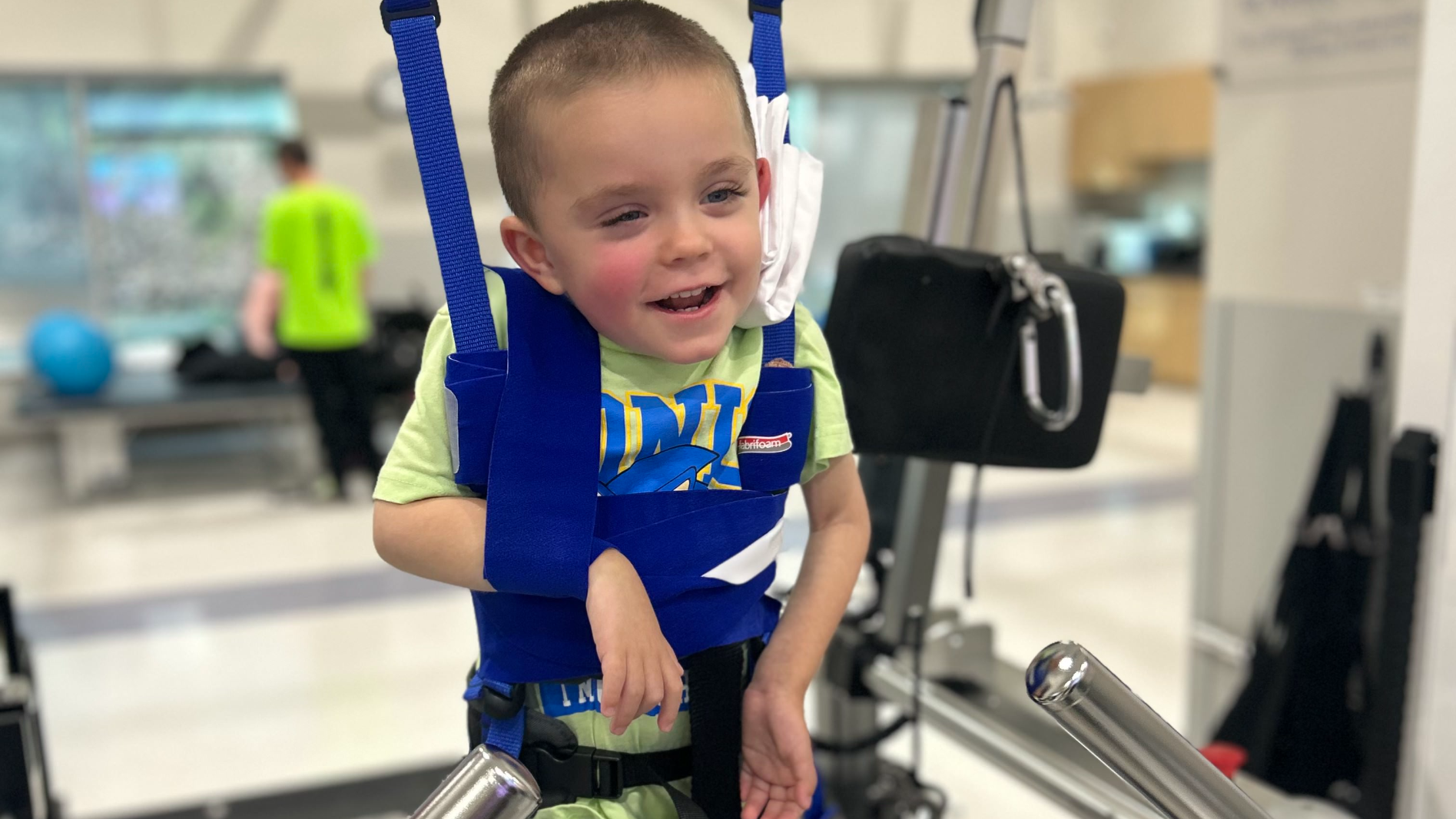 'I asked him to smile': Parents of 4-year-old boy talk about the day he suffered illness