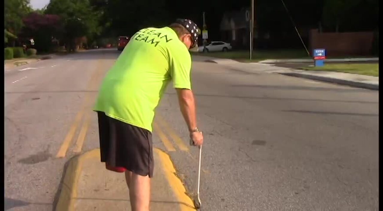 You’ve probably seen him on Rosewood Drive: Meet the neighborhood’s Clean Team