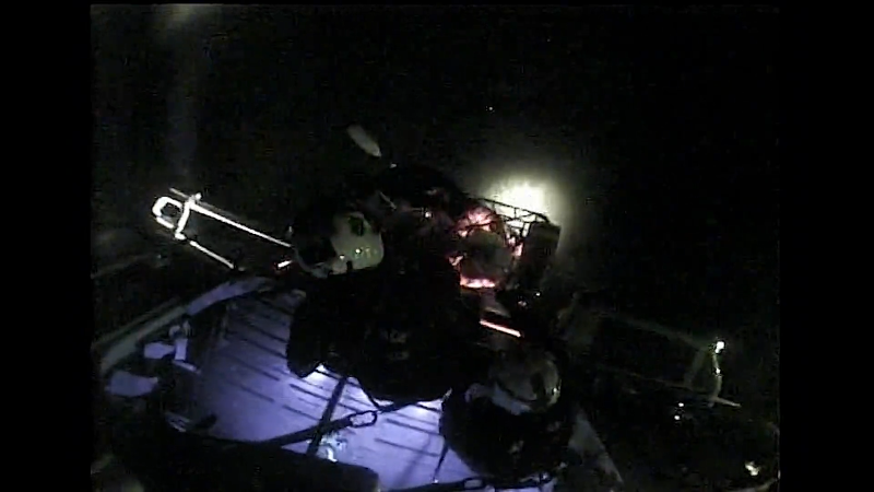 Two boaters are rescued by helicopter after vessel overturns near Homestead