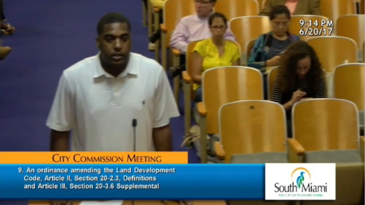 Miami-Dade spoiler candidate Johnathan Burke attacked solar ordinance