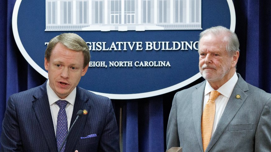 NC Republicans unveil late budget agreement with raises and tax cuts