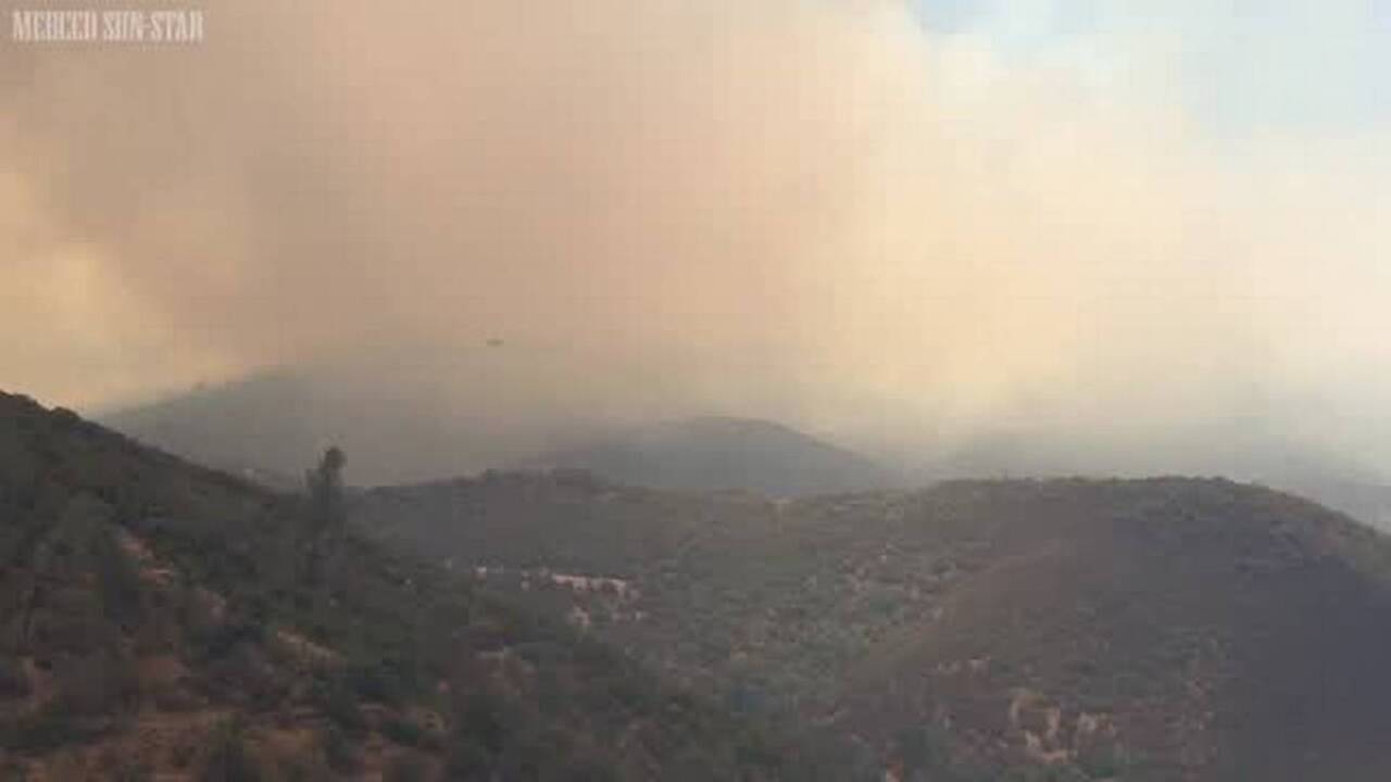 Wildfire dropping ash in Merced County. Here’s what you need to know about the air