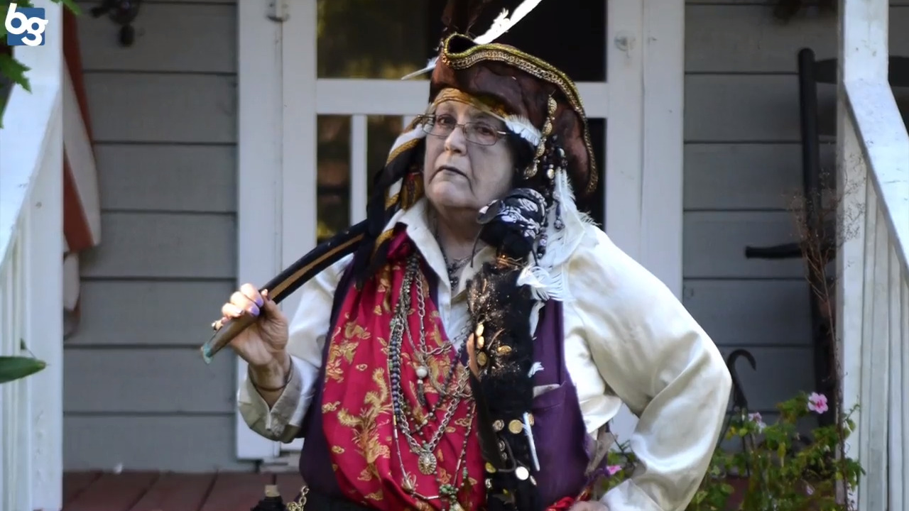 St. Helena woman undergoes a ghouly transformation