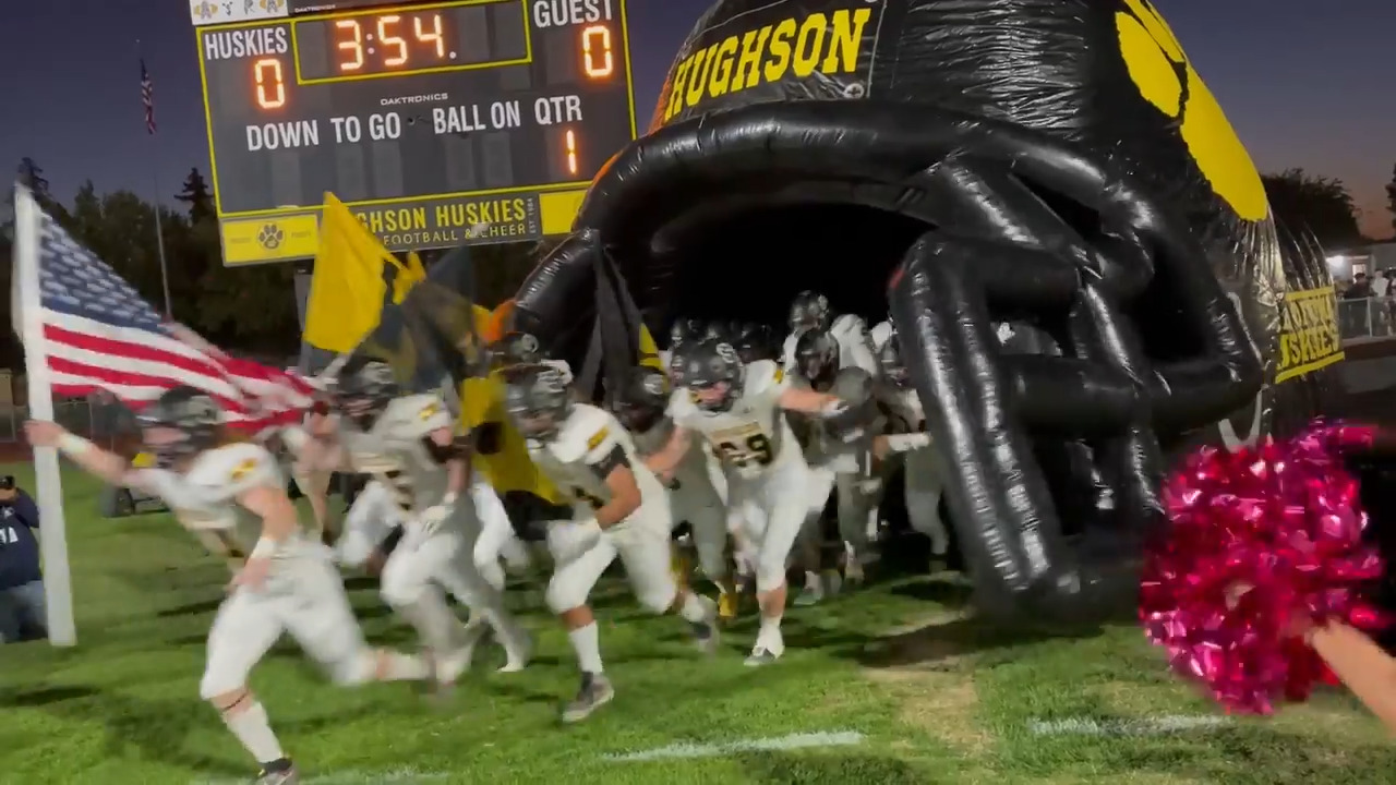 Watch highlights of Hilmar’s 49-26 win over Hughson in TVL showdown