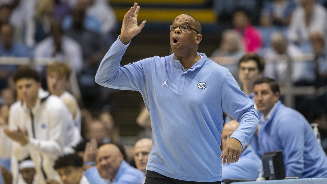 Hubert Davis on the Tar Heels’ season opening victory