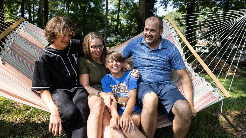 Mike Dumas, 12, and his mom, Amanda, talk about his gender affirming care