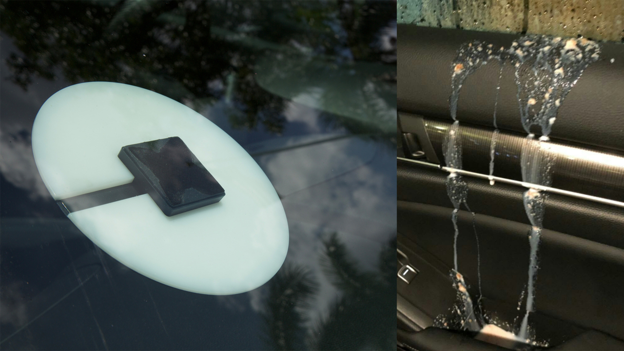 Uber users beware. This vomit scam can happen to you