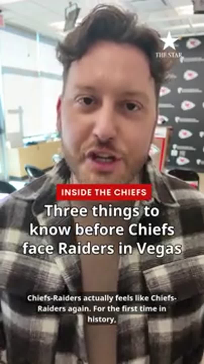 What we’re watching for as Chiefs face Raiders in Vegas