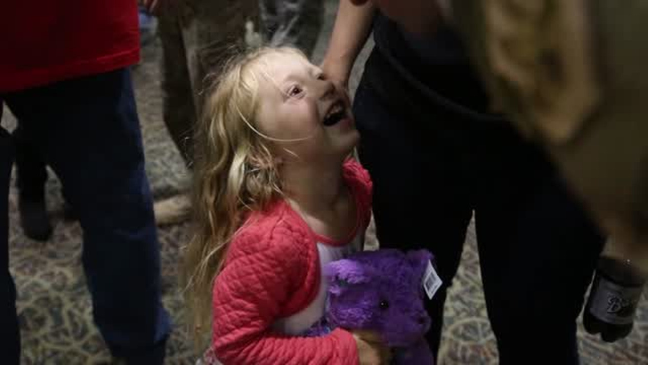 Video: Air Force unit returns from deployment in Afghanistan