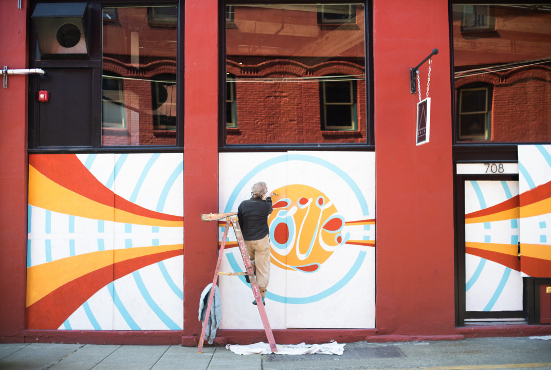 Art in the time of COVID-19: Boarded-up Tacoma storefronts transformed with murals