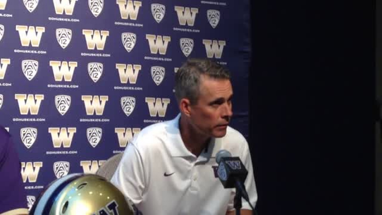 VIDEO: UW's Chris Petersen talks about USC's talent, playing in Los Angeles and more 