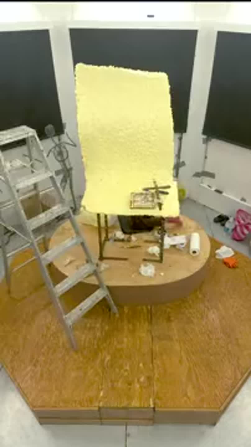 See the 2026 PA Farm Show butter sculpture being built