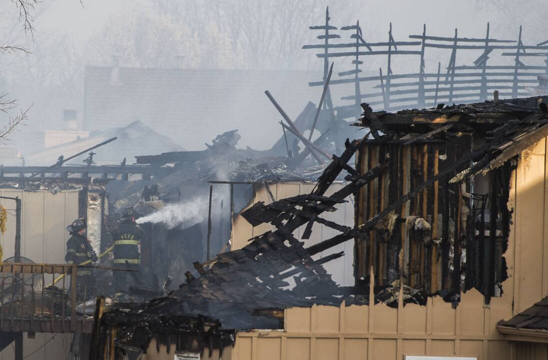 Overland Park residents describe massive fire