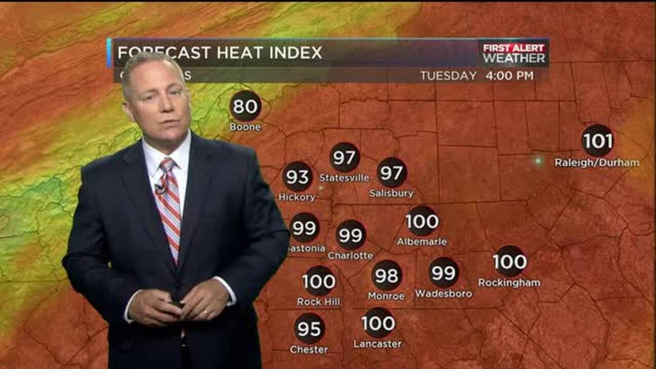 WBTV First Alert Weather forecast for 08.16.16