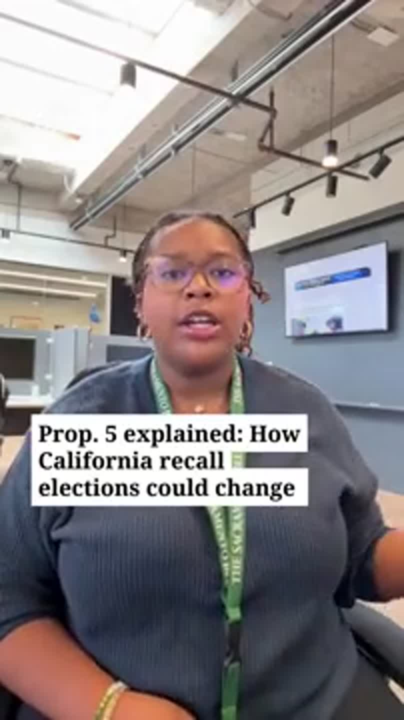 Proposition 5 explained: How California recall elections could change