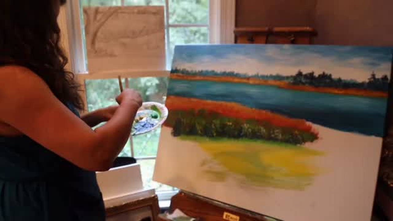 Artist brings joy, love within her frames