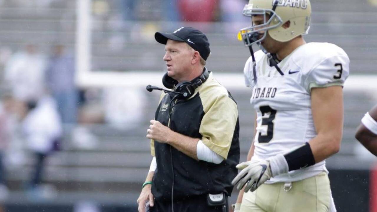 Idaho football coach Paul Petrino looks ahead to Potato Bowl