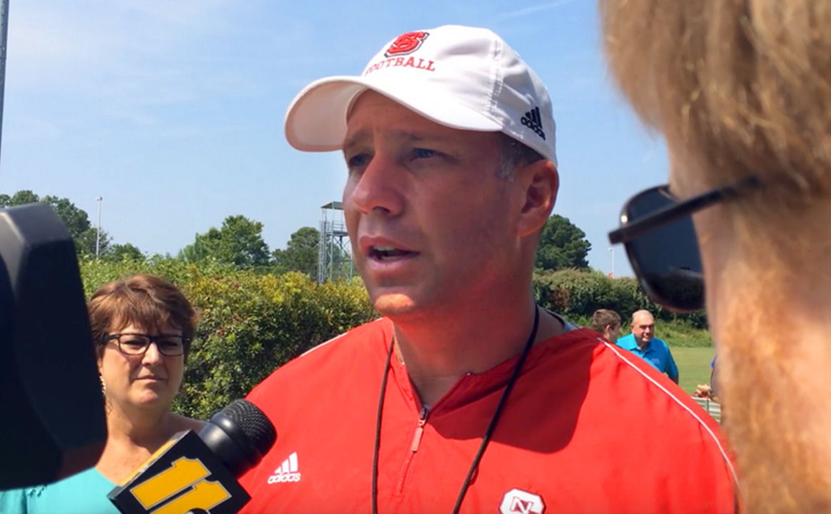 State coach Dave Doeren on running back Johnny Frasier