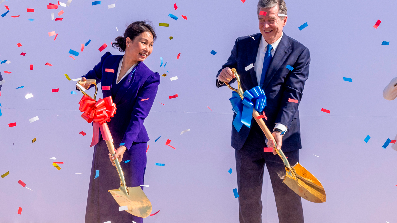 EV maker VinFast breaks ground in Chatham County
