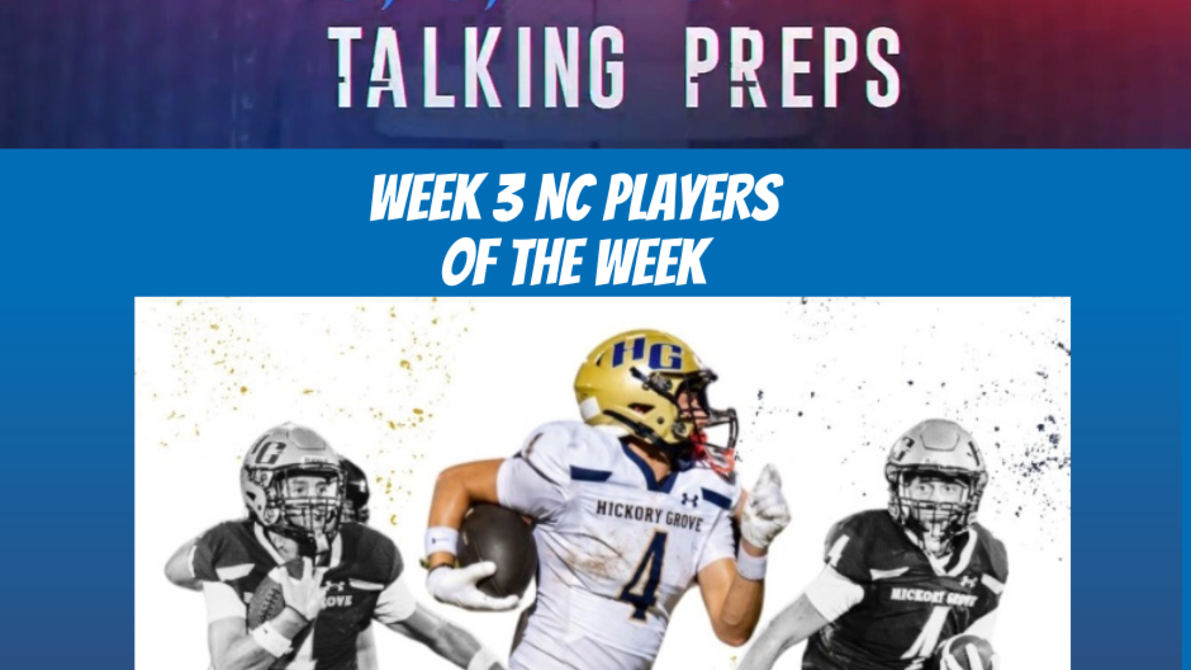 The Talking Preps Week 3 players of the week