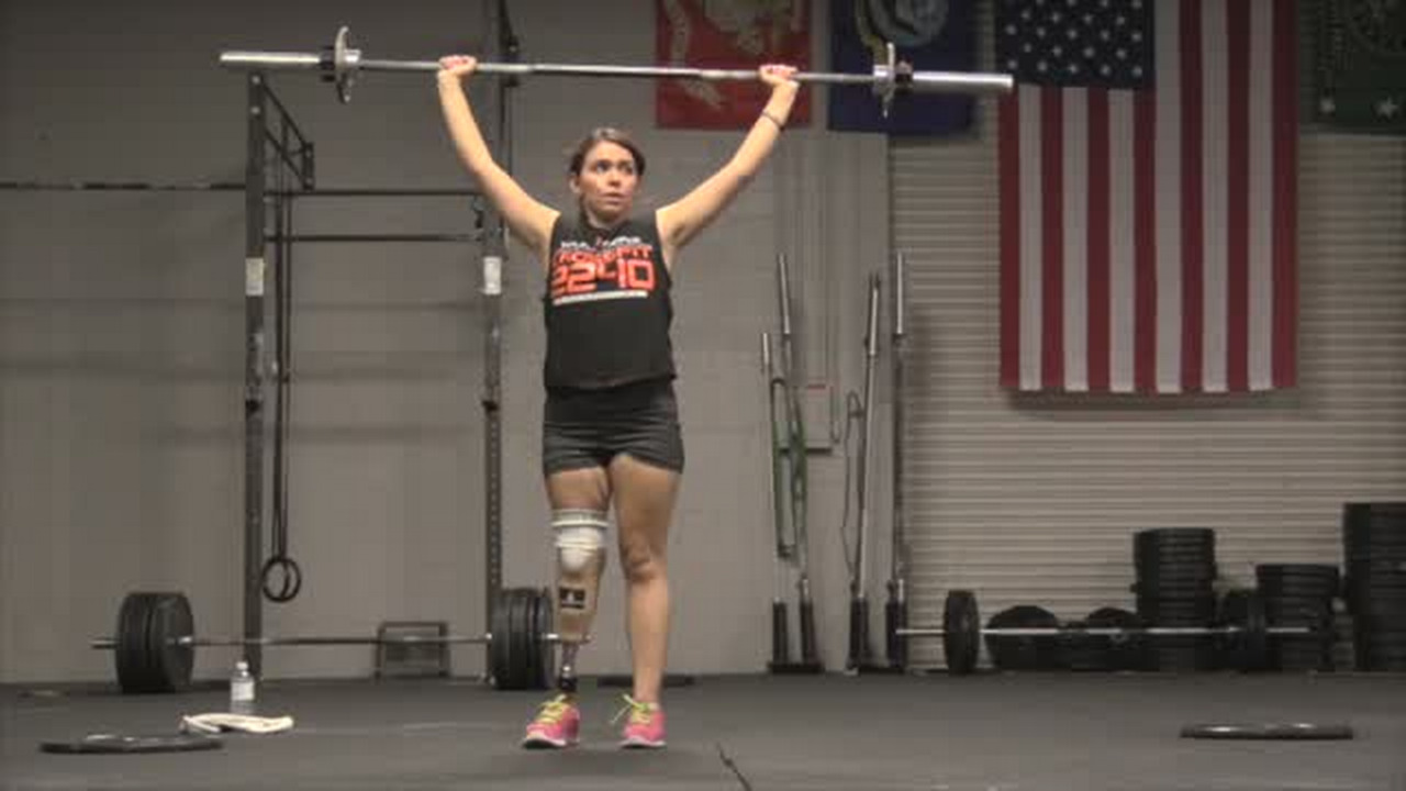 Fresno Famous: Amputee Veronica Pizana trains hard with CrossFit