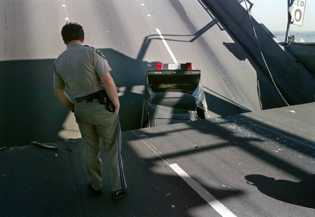 Images from the Loma Prieta earthquake (Oct. 17, 1989)