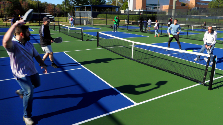 Video: Columbus State unveils new pickleball courts on main campus