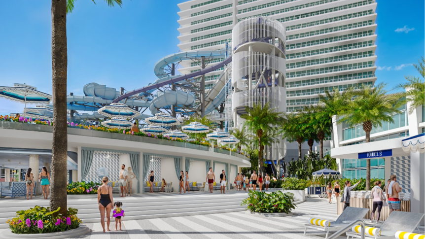 Residents react after Fontainebleau water slide vote is deferred