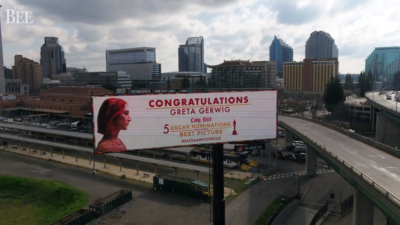 Billboard shout-out to ‘Lady Bird’ director