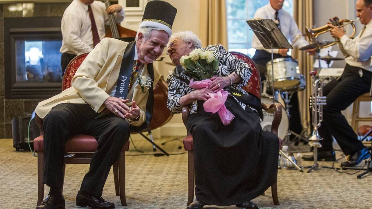 Not your teenager’s senior prom: inside senior living community’s party