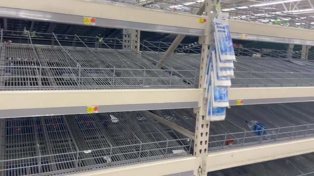Run on bottled water at Wichita stores leaves shelves bare