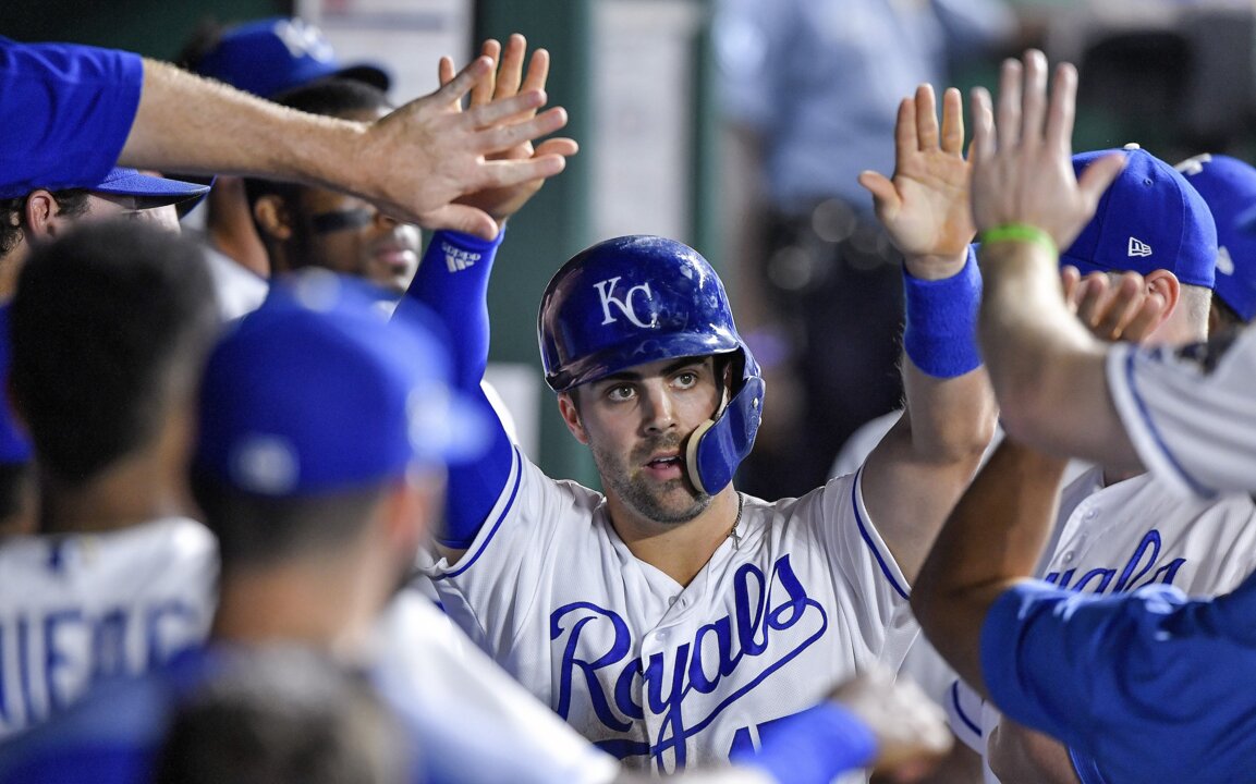 Whit Merrifield on leading baseball in base hits