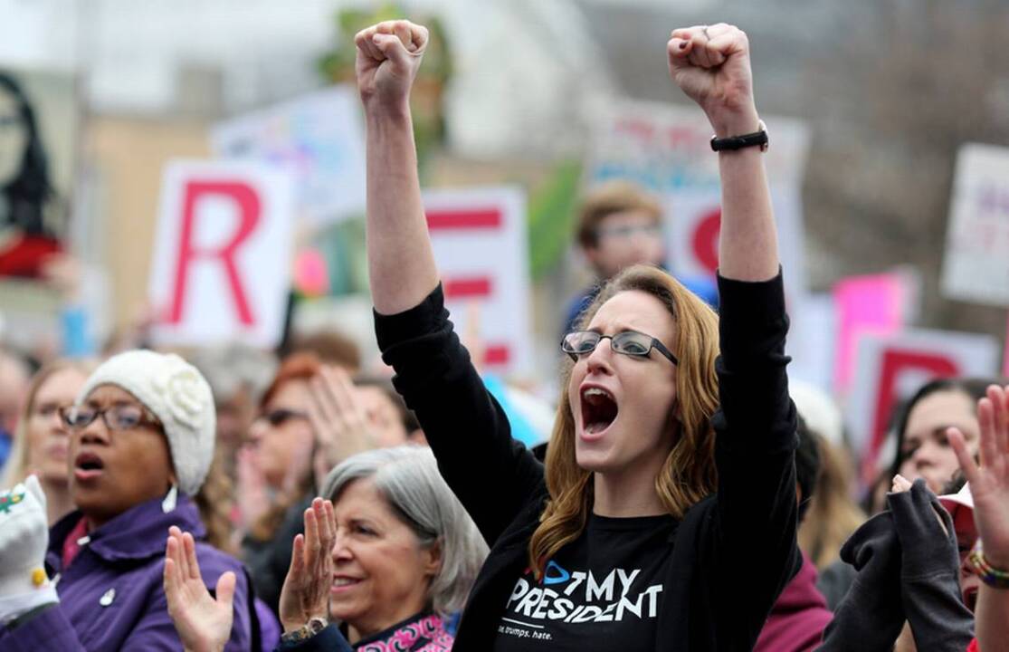 Women’s rally and march in Raleigh draws thousands in solidarity with ...