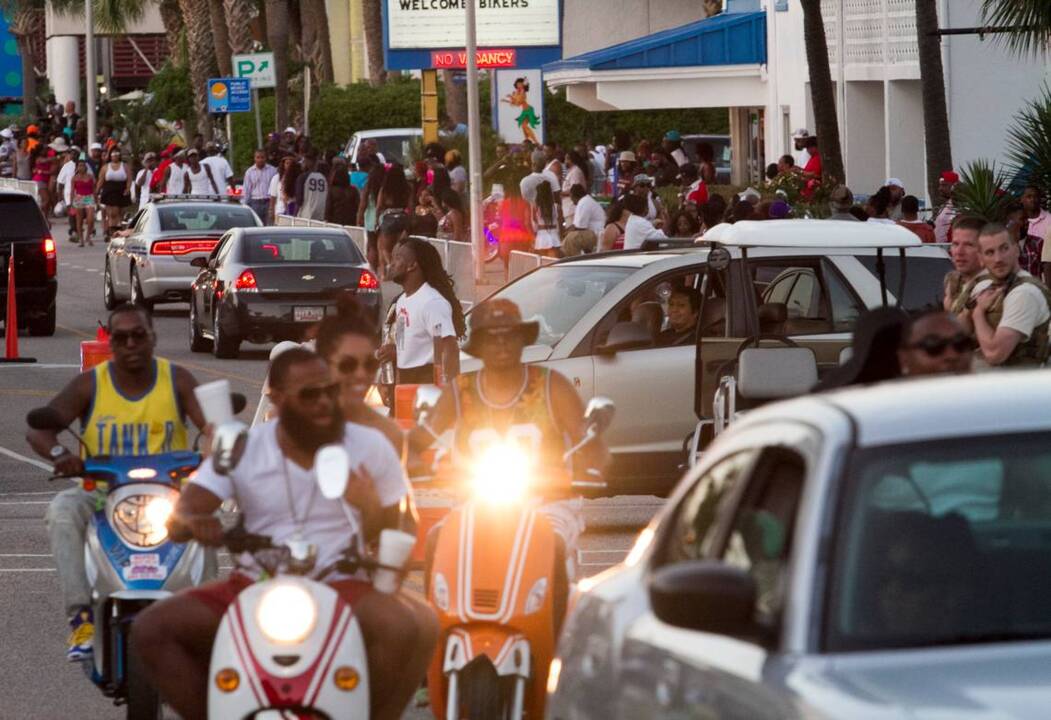 Just how many exits will the Bikefest traffic loop have? To be determined