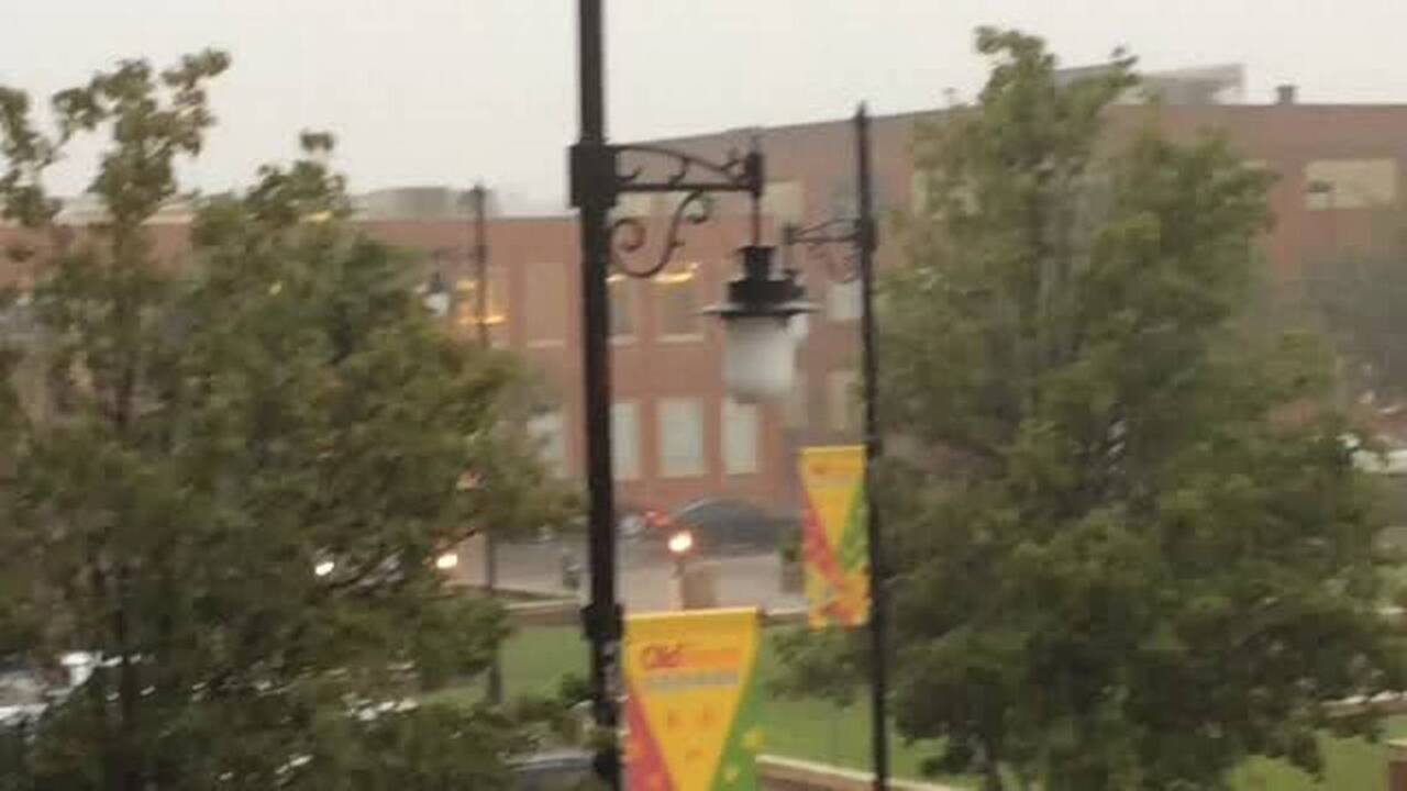 Tornado forms near Winfield, thousands without electricity
