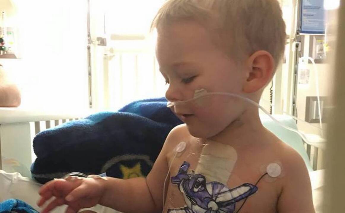 Three heart surgeries before his third birthday and 'he is still singing'