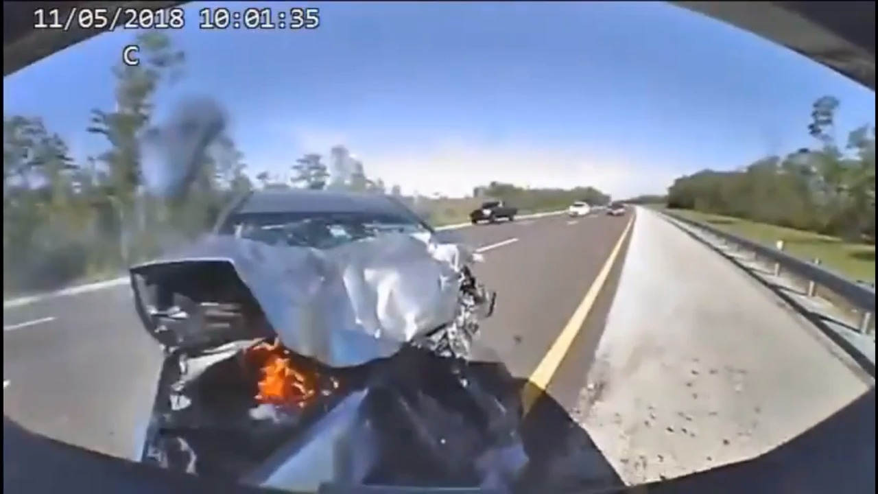 Florida man slams into back of FHP cruiser (Video) | Bradenton Herald