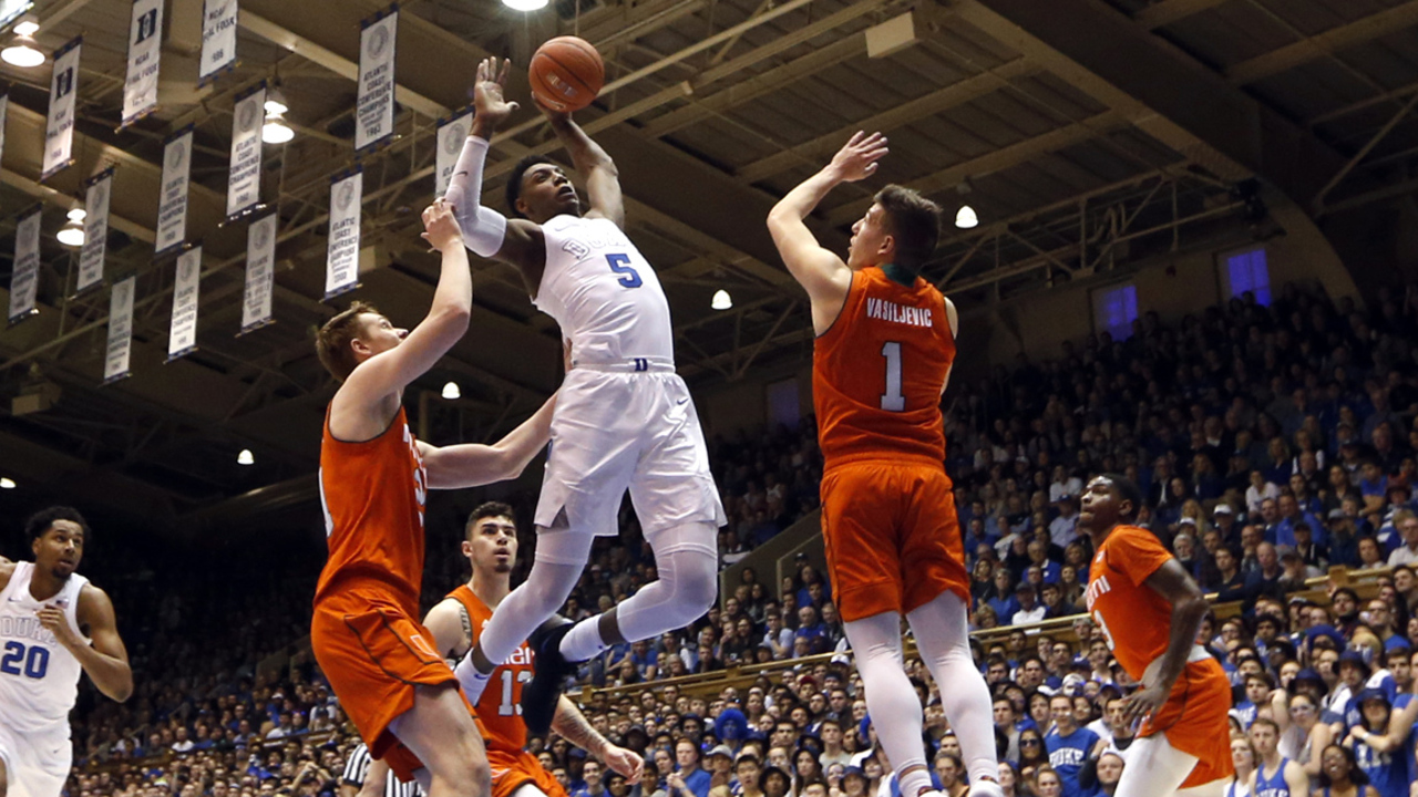 In Zion Williamson’s absence, RJ Barrett complicates ACC honors race