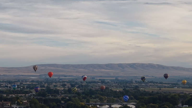 Pilots lift off Saturday at 37th annual Great Prosser Balloon Rally