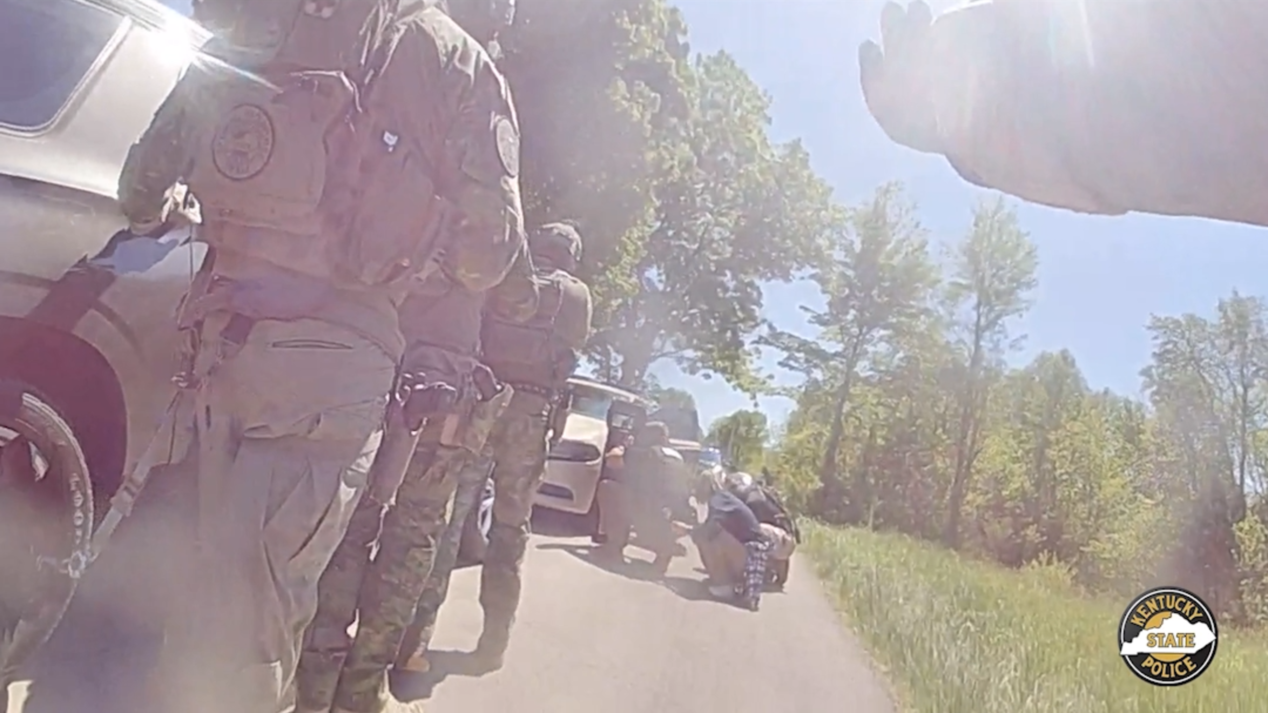 State police troopers rescue four people with help of armored vehicle