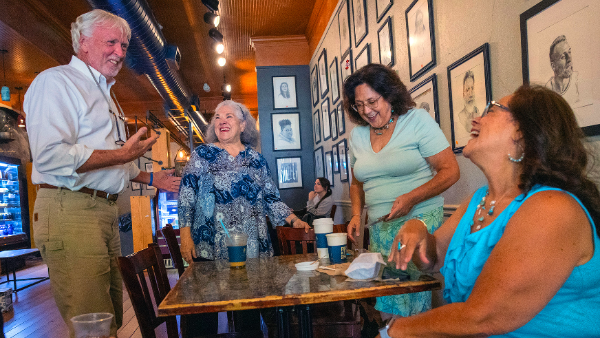 Go inside the Columbus, GA coffee shop that inspired The Chalice in "Theo of Golden"