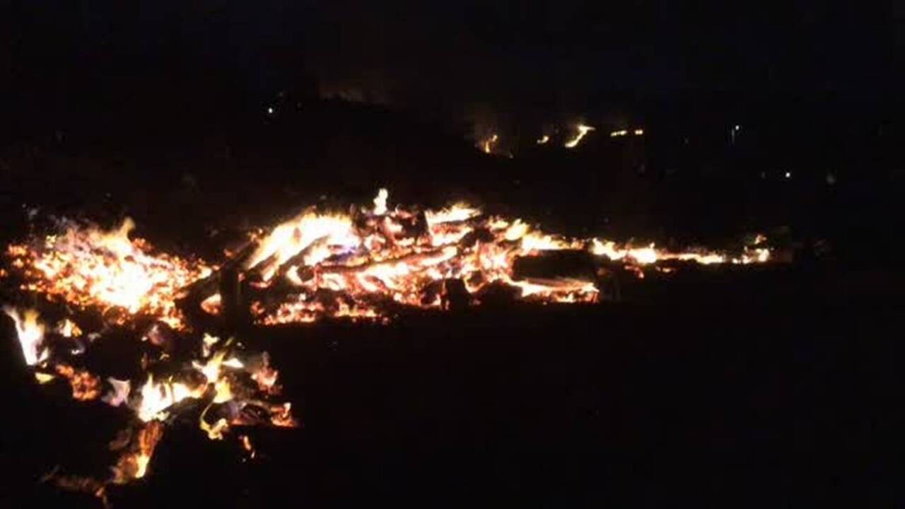 Wildfire at Harris Ranch in Boise