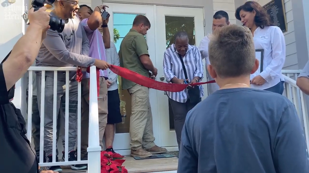 A Key West woman lost everything in a fire. Locals built her a new home.