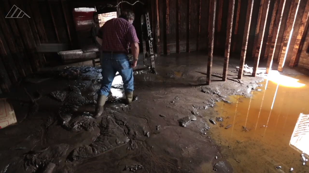 Contaminated floodwater swirls with risk for serious infection