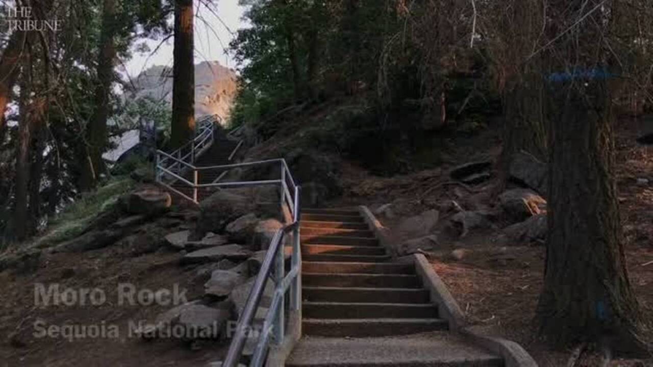 Hiking the other Moro Rock in Sequoia National Park