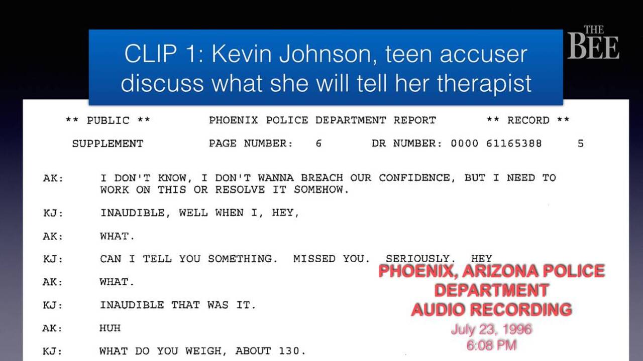 Sacramento Mayor Kevin Johnson, teen accuser discuss what she will tell her therapist