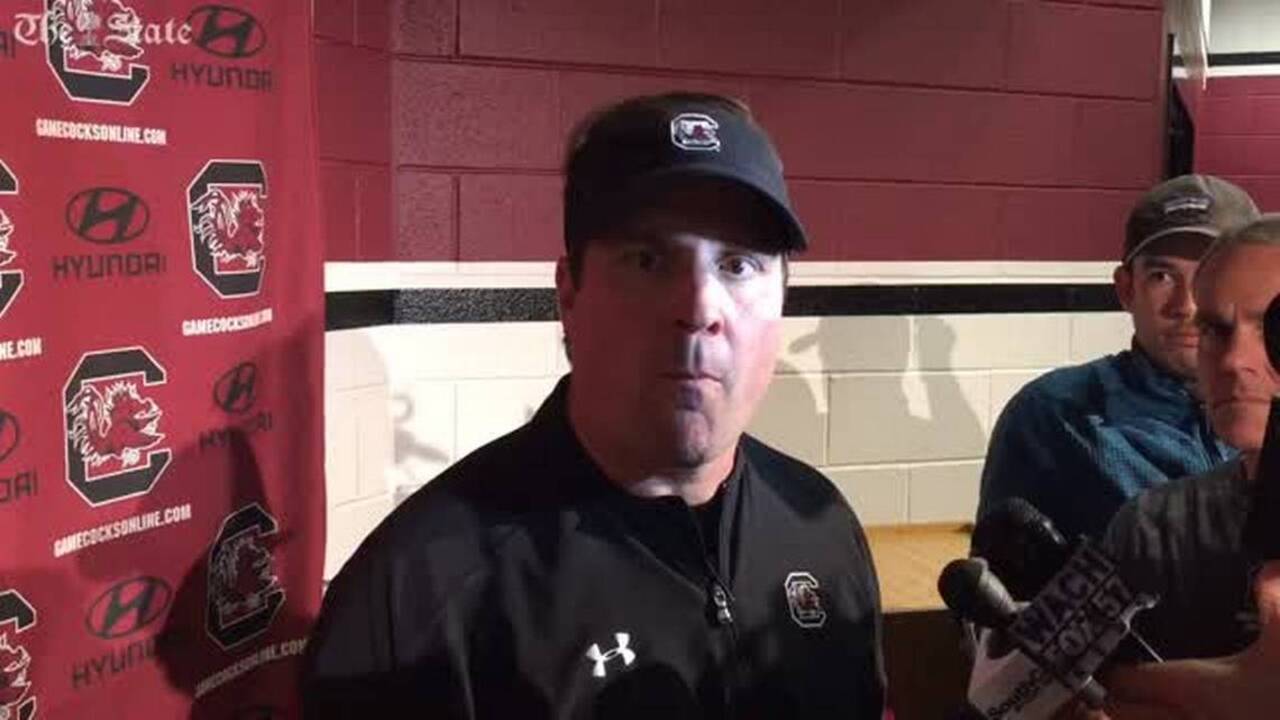 Will Muschamp updates Gamecocks ahead of spring game